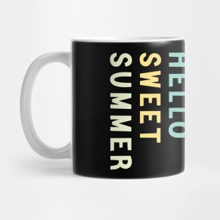 Amazing Hello sweet summer Mug